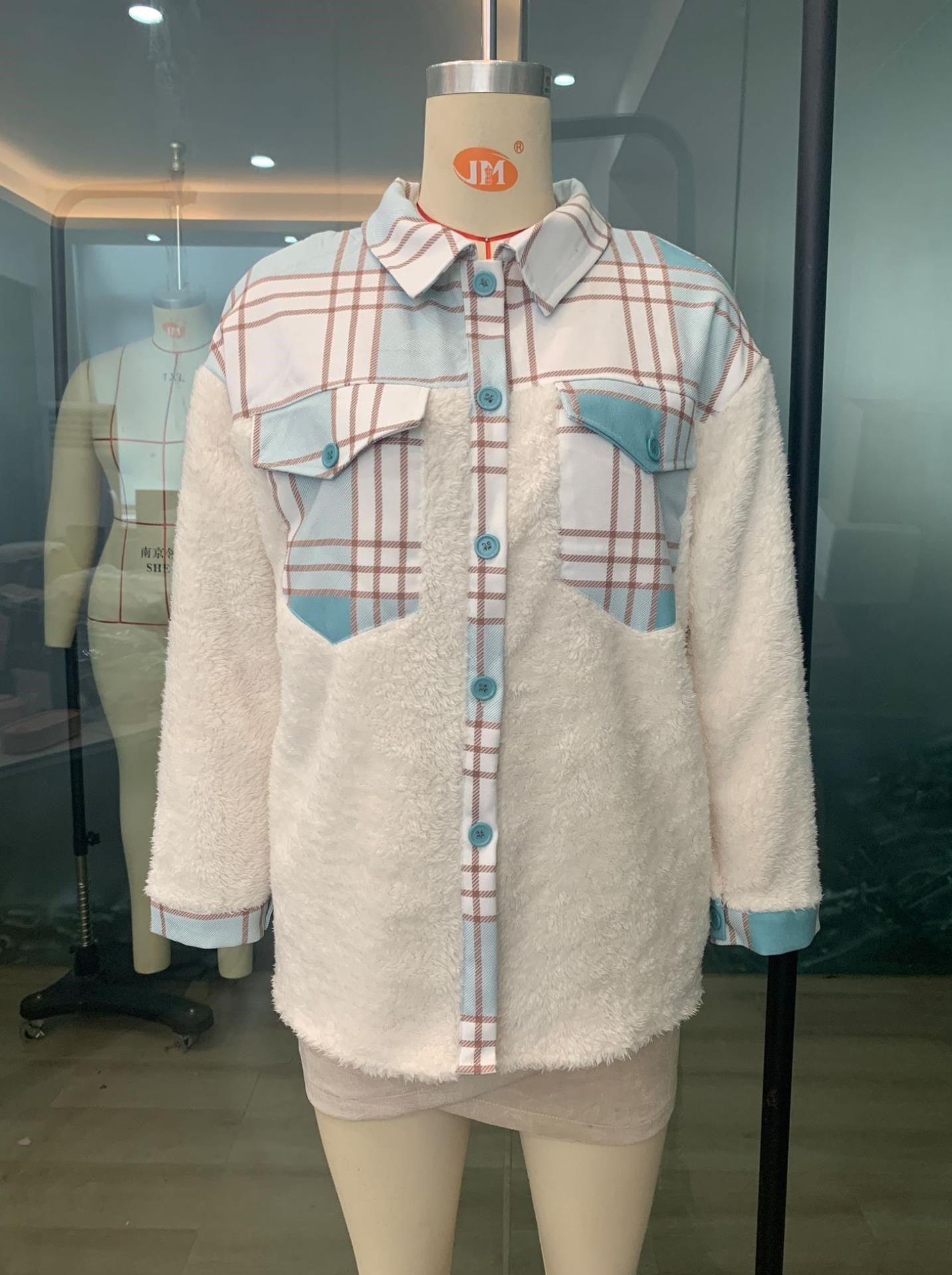 Ladies jacket mesh cashmere jacket