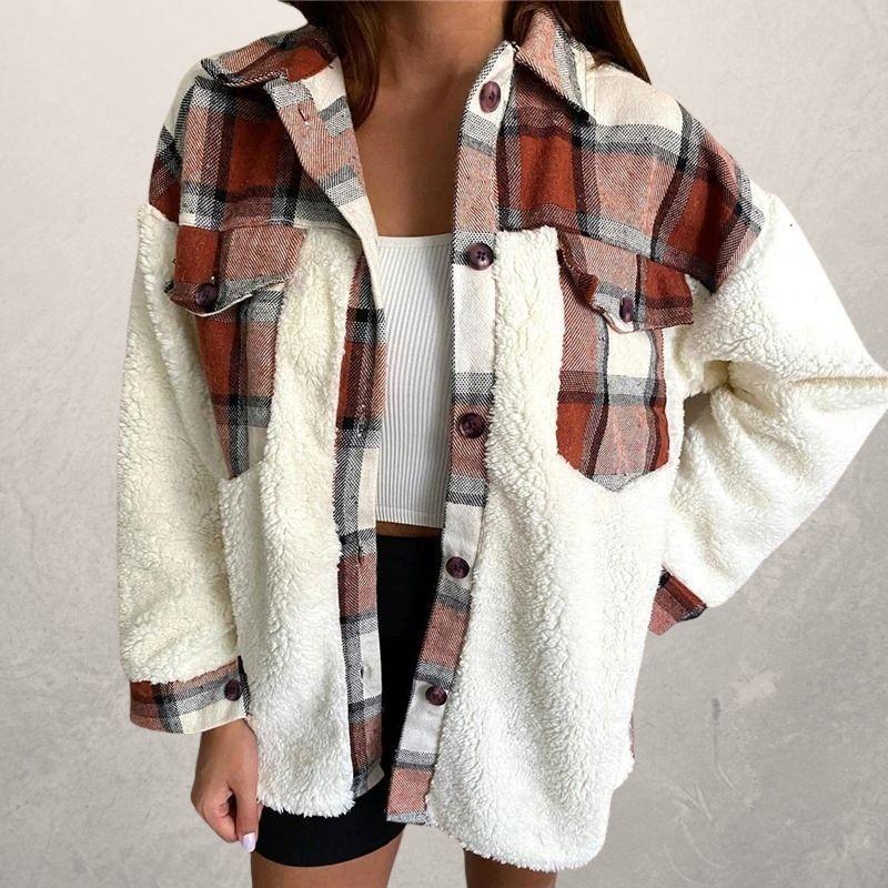 Ladies jacket mesh cashmere jacket