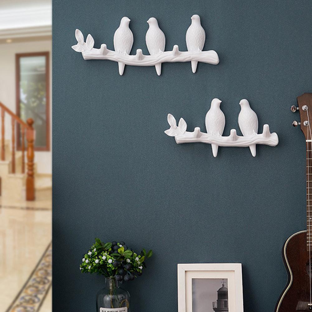 Wall hanging bird hook