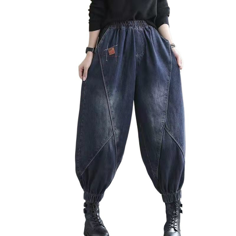 High Waist Wide Leg Pants Loose Oversized Jeans