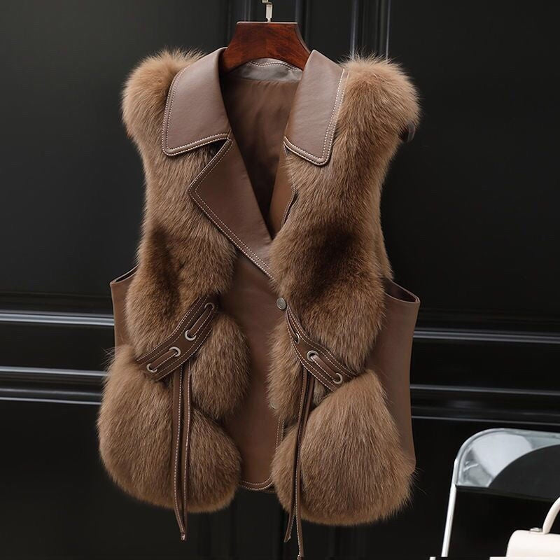 Fur Vest Short Coat Autumn And Winter