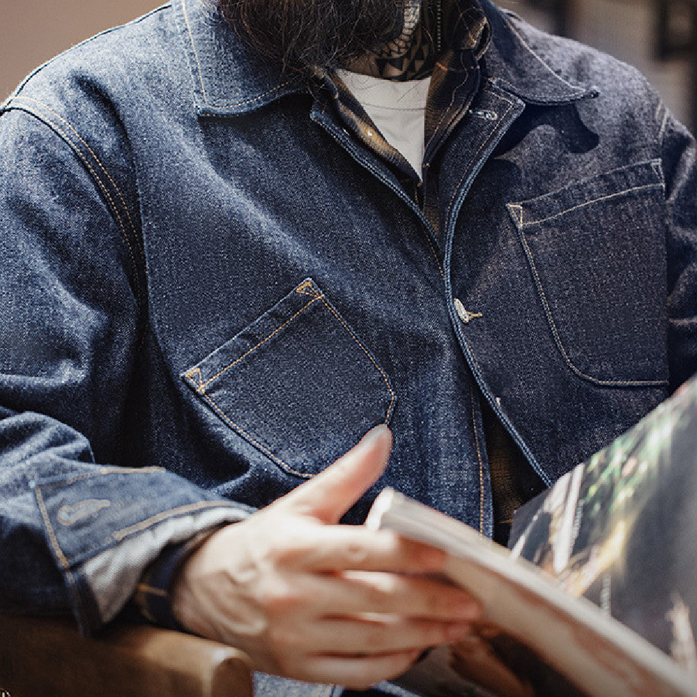 Fashion Personality Retro Denim Jacket Coat