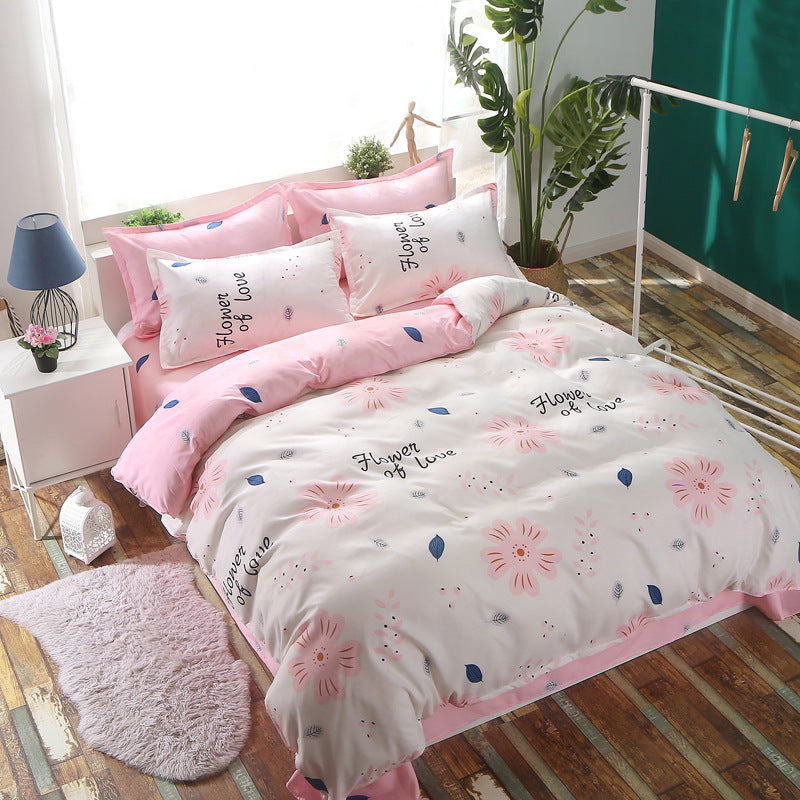 Three-piece Heart bedding