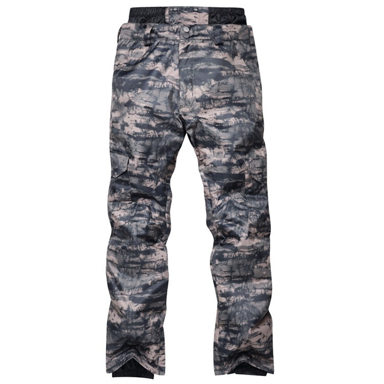 Men's Warm Thickened Loose Version Ski Pants