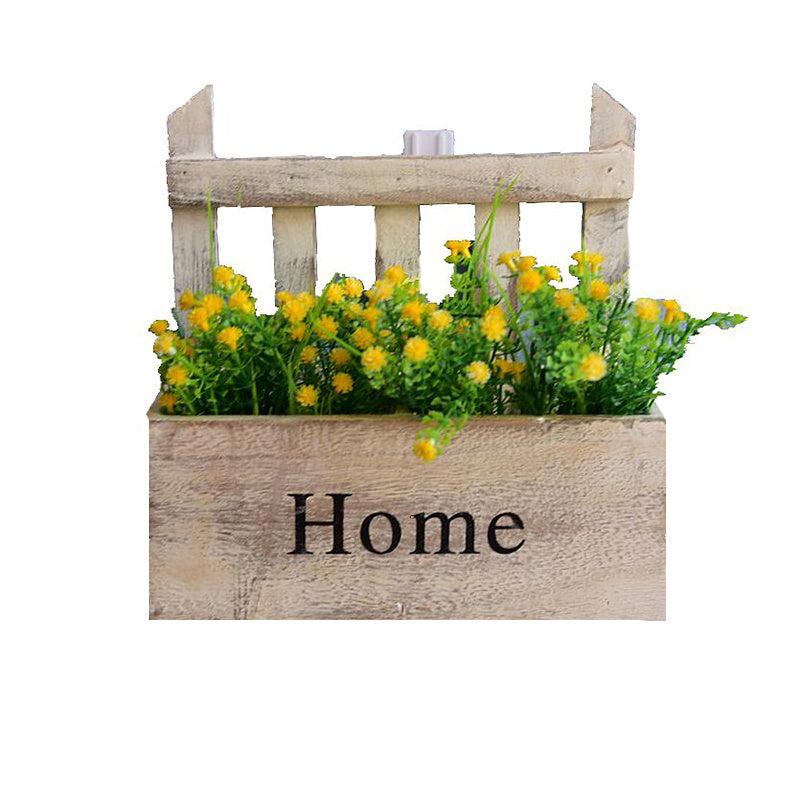 Pastoral Hanging Wall Hanging Flower Pot Wall Decoration