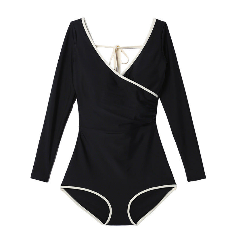 Women's Long Sleeve Conservative Swimwear