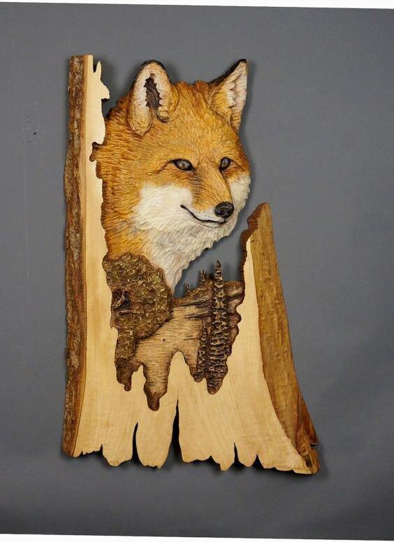 Animal Carving Crafts Hanging Ornaments Wall Hanging