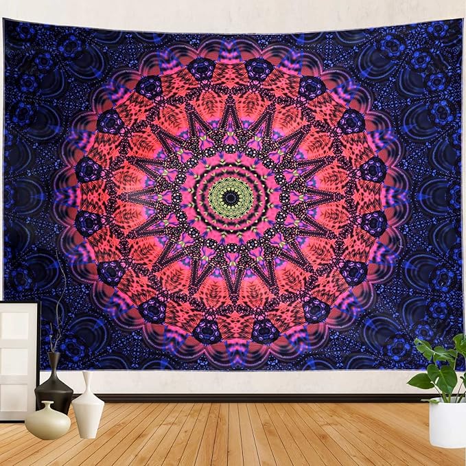 Stunning Mandala Tapestry - Pack Of 10