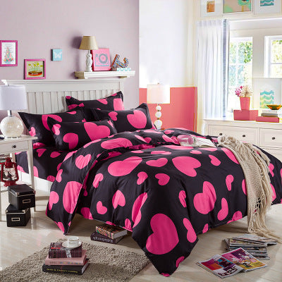 Three-piece Heart bedding