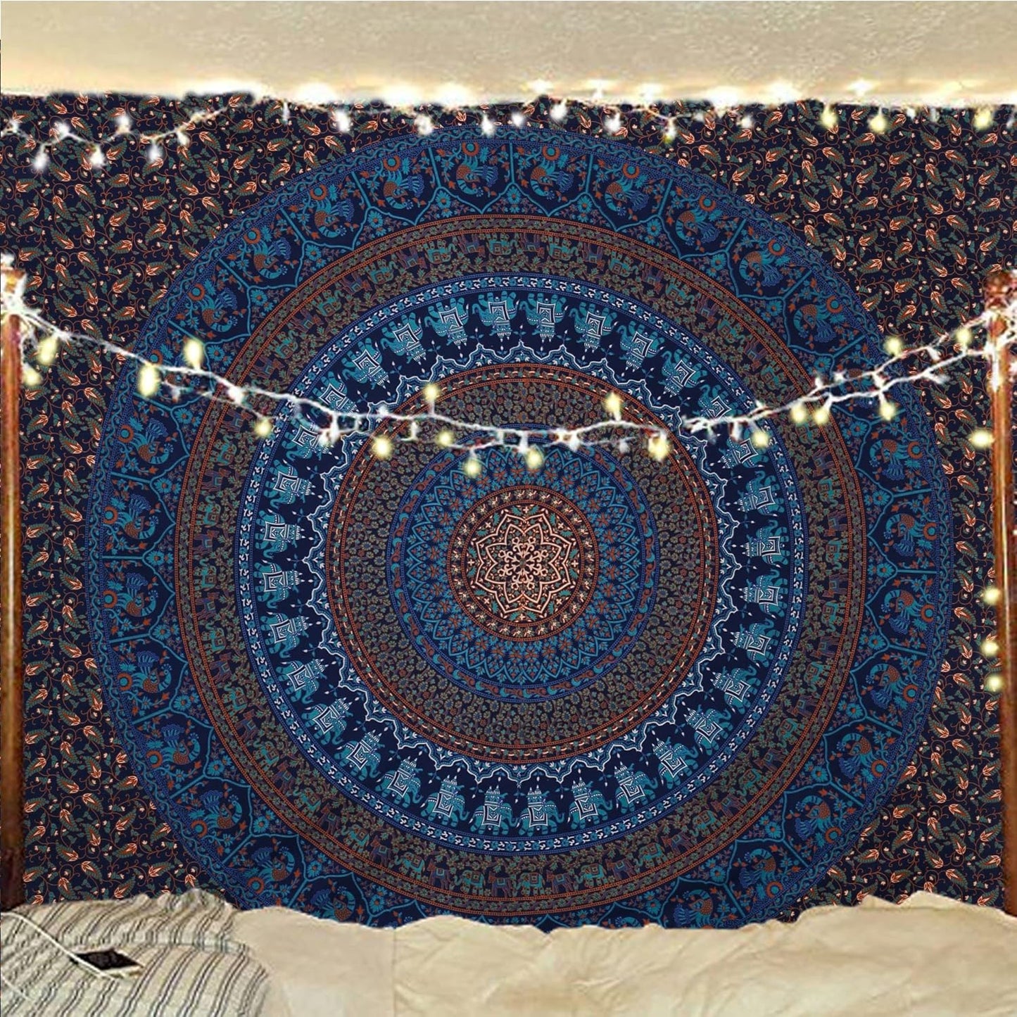 Stunning Mandala Tapestry - Pack Of 10