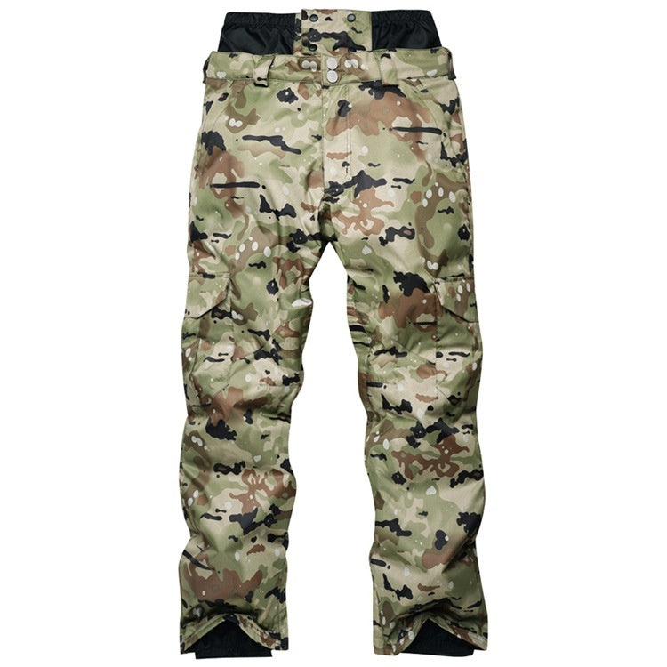 Men's Warm Thickened Loose Version Ski Pants