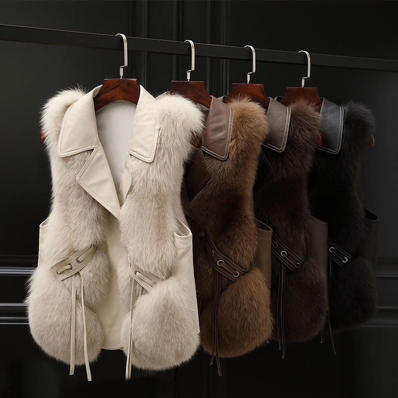 Fur Vest Short Coat Autumn And Winter