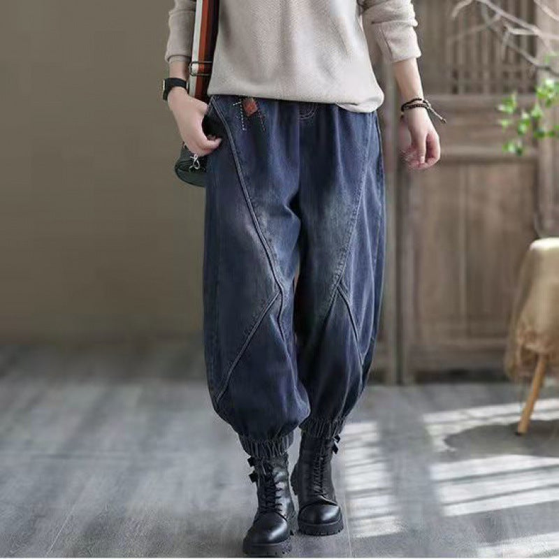 High Waist Wide Leg Pants Loose Oversized Jeans