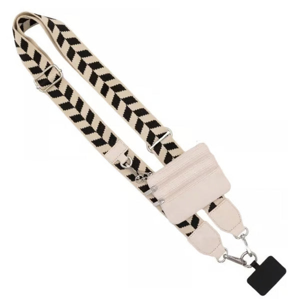 Summer Exclusive Buy 1 Get 4 - Phone Strap with Zippered Pouch