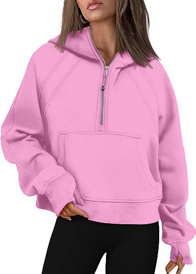 Zipper Hoodies Sweatshirts With Pocket