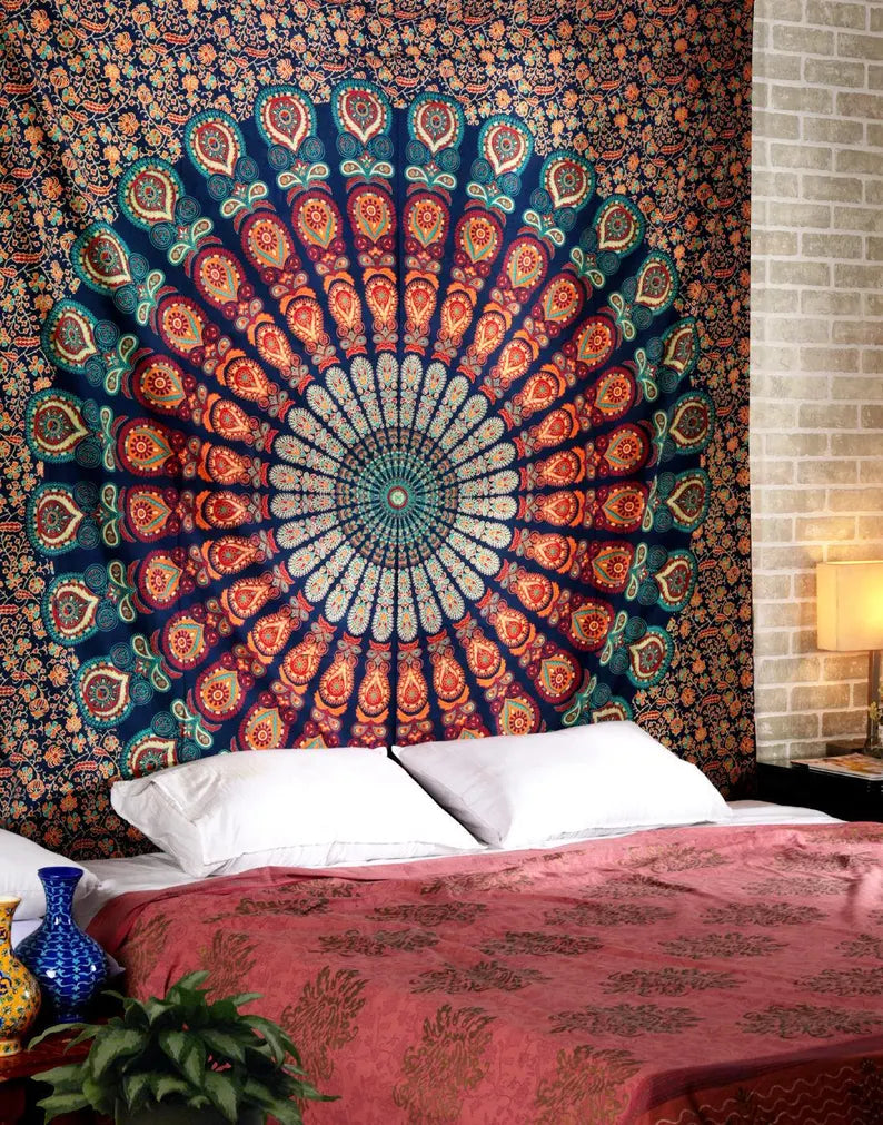 Stunning Mandala Tapestry - Pack Of 10